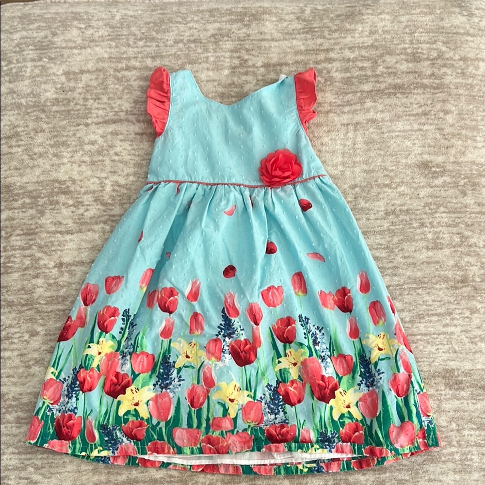 Girls Floral Dress